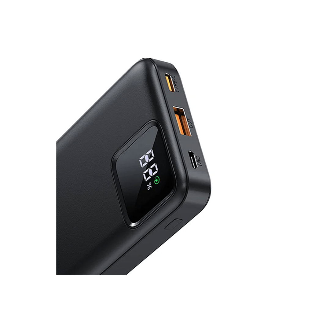 Wiwu JC-18B 22.5W Power Bank 10000mAh With LED Display - Black in Qatar Wiwu JC-18B 22.5W Power Bank 10000mAh With LED Display - Black in Qatar
